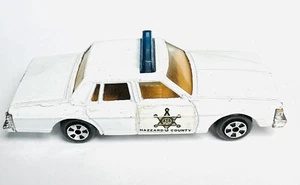 1980 The ERTL The Dukes Of Hazzard Police Car Pontiac Bonneville 1/64 Scale - Picture 1 of 6