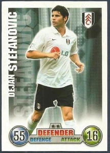 Tarjeta coleccionable TOPPS MATCH ATTAX 2007-08-FULHAM-DEJAN STEFANOVIC - Imagen 1 de 1