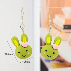 Creative Dangle Earrings Lovely Cute Rabbit Drop Earring Women Jewelry Beauty Us - Picture 1 of 24
