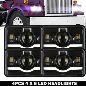 4x6'' LED Headlight Hi/Lo Beam for Chevrolet C4500 Western Star 4900 Semi Truck