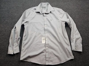 Michael Kors Men's Button Down Long Sleeve Shirt Plaid 16 32/33 - Picture 1 of 7