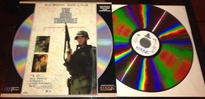 RARE JOHNNY HALLYDAY THE IRON TRIANGLE EN LD LASERDISC VIDEO NTSC  - Afbeelding 1 van 5