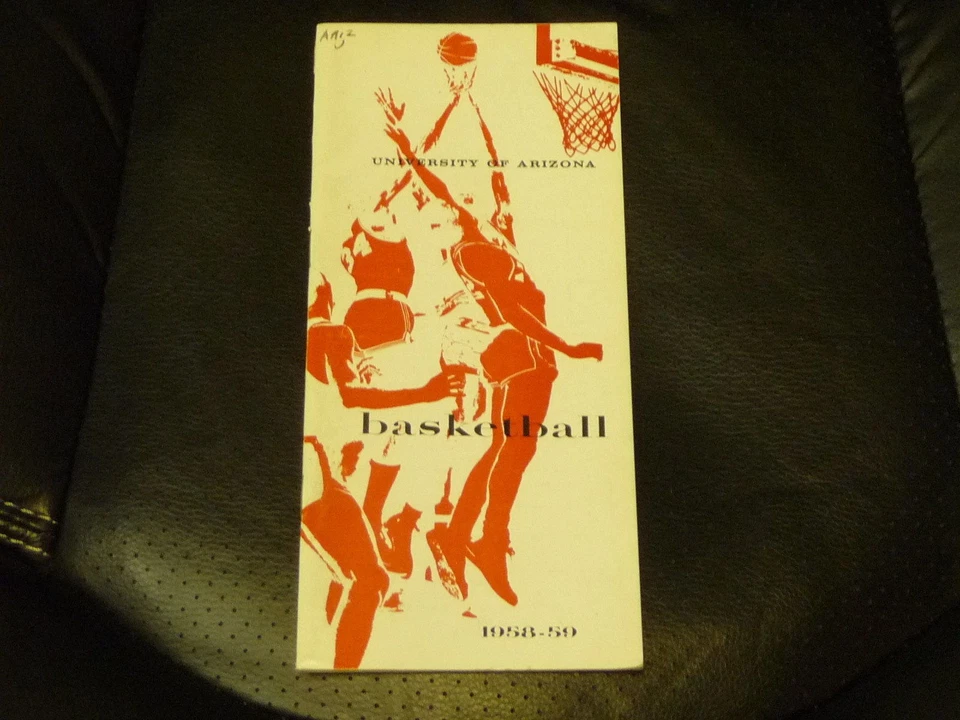 1958 1959 ARIZONA COLLEGE BASKETBALL MEDIA GUIDE  EX - Image 1 of 1