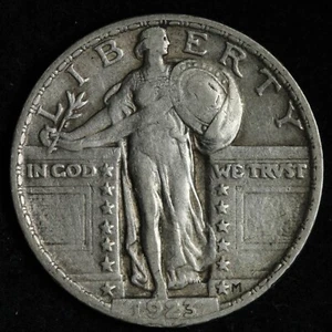 1923 Standing Liberty Silver Quarter XF E250 DGEJ - Picture 1 of 2