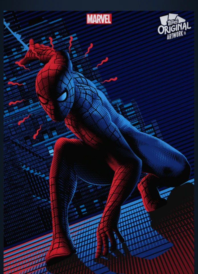 Spider-Man 2019 Topps Original Artwork Tracie Ching - Topps Marvel Digital card - Image 1 of 4