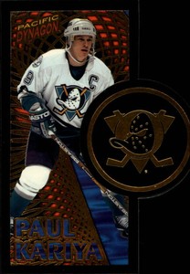 1997-98 (DUCKS) Pacific Dynagon Dynamic Duos #1A Paul Kariya