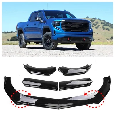 For GMC Acadia Yukon Terrain Front Bumper Lip Splitter Spoiler Body Kit Glossy - Image 1 of 4