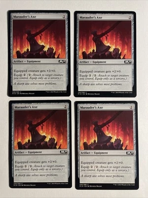 4x Mtg Core Set 2019 M19 Marauder’s Axe NM Magic The Gathering - Bild 1 von 2
