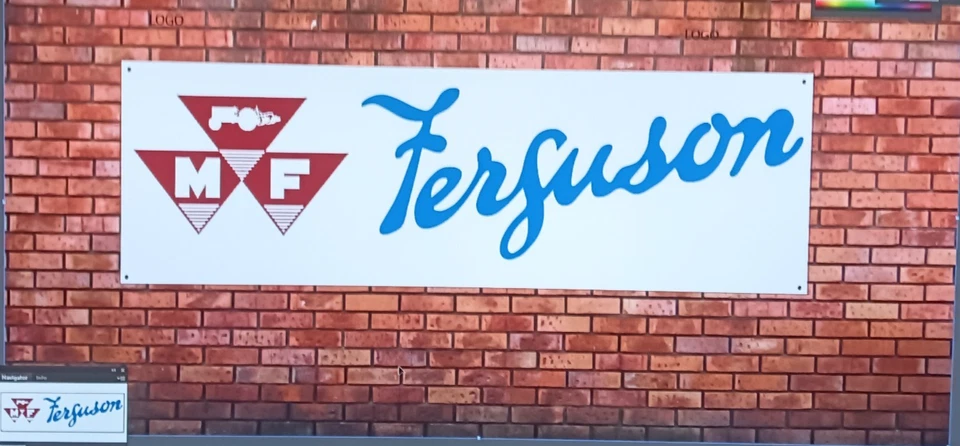 THE FERGUSON     WORK SHOP BANNER SENT TRACKED - Image 1 of 1