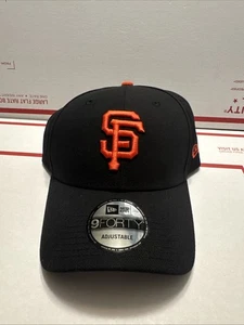 NUEVA ERA Gorra de Béisbol Gigantes de San Francisco Para Hombre MLB Talla Única 9Cuarenta Negra SF - Imagen 1 de 9