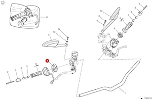 DUCATI RH HANDLEBAR SWITCH 65010241D - Picture 1 of 1