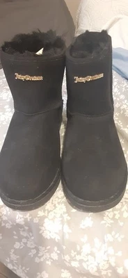 JUICY COUTURE КОРОТКИЕ ЗАМШЕВЫЕ САПОГИ 8 М - Изображение 1 из 4