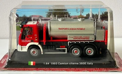 1993 Camion Citerne 380E Italian Fire Brigade Truck Model Diecast 1:64 Scale - Image 1 of 4
