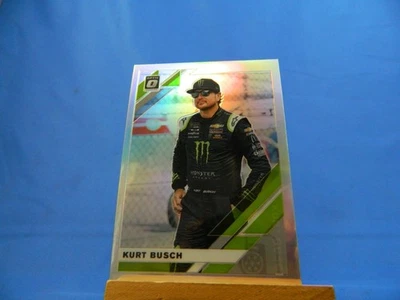 Kurt Busch Donruss Optic Racing 2020 Silver Holo Prizm - Image 1 of 2