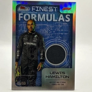 Reliquia de Lewis Hamilton Topps Finest F1 2024/99 fórmulas - Imagen 1 de 2