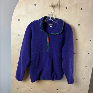 Vintage Early Winters Performance in USA lila Pullover Fleece Gr. S - Bild 1 von 6
