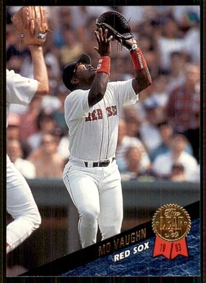 1993 Leaf #432 Mo Vaughn Boston Red Sox - Image 1 of 2