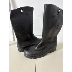 Dunlop Chesapeake Schutzschuhe chemikalienbeständig schwarz Arbeitsstiefel Gr.12 - Bild 1 von 14