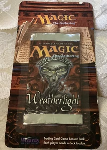 1997 Magic the Gathering Weatherlight Booster RARE BLISTER Pack -15 Count NEW - Picture 1 of 10