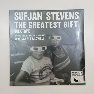 SUFJAN STEVENS The Greatest Gift AKR134 LP Vinyl Translucent Yellow SEALED 2017 Foto 1 de 2