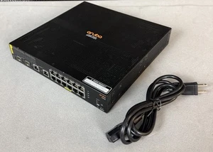 HP Aruba 6000 12G 2G/2SFP 139W 12-Port Gigabit PoE Network Switch R8N89A ShpFast - Photo 1/18
