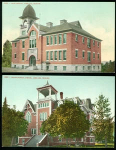2 POSTCARDS - SCHOOLS, ASHLAND, OR - Picture 1 of 1