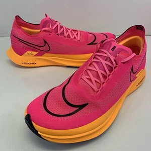 Nike ZoomX Streakfly Hyper Pink Orange DJ6566-600 Men's Shoe Size 11.5 No Lid - Picture 1 of 9