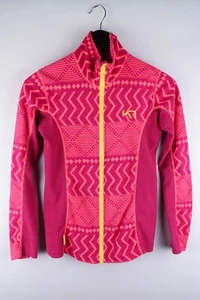 Kari Traa Women Fleece Jacket Activewear Leisure Outdoor Pink size S UK8 - Picture 1 of 6