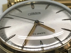 Watch Swiss Cornavin Vintage 23 Jewels hand wind Movement Has been serviced - Picture 1 of 10