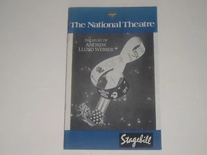 1990 Stagebill The Music of Andrew LLoyd Webber National Theatre - Imagen 1 de 2