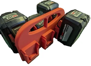 Milwaukee M18V Battery Carrier Holder Portable Heavy Duty AU Made FREE POST - Picture 1 of 5