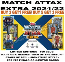 MATCH ATTAX EXTRA 2021/22 21/22 - LIMITED EDITIONS/ 100 CLUB/ OTHER FOILS