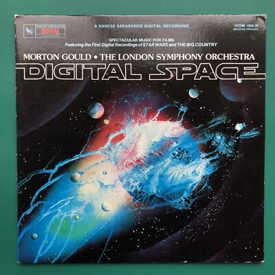 John Williams DIGITAL SPACE Film Soundtracks LP Star Wars Varese Sarabande JAPAN - Image 1 of 4