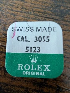 ROLEX - STUNDENRAD MIT DOPPELVERZAHNUNG - WERKSEITIG VERSIEGELT - CAL 3055 TEIL 5123 - Bild 1 von 2