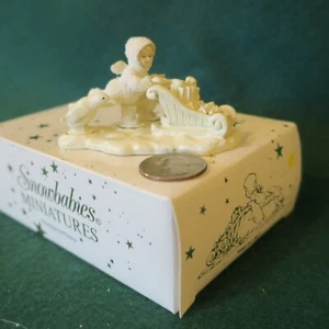 Dept 56 Snowbabies Miniatures WAIT FOR ME Painted Pewter 76414 1992 - Picture 1 of 12