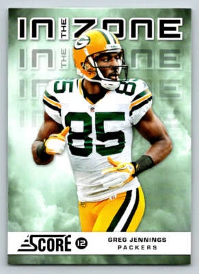 2012 Score In the Zone #21 Greg Jennings (ref 219002) - Image 1 of 2