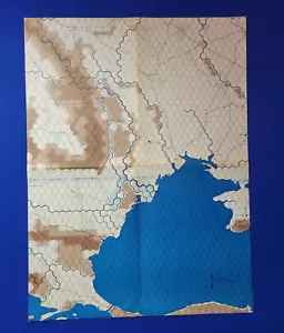 GDW/GRD Europa Wargame Map #3A - Estuche Blanco - Imagen 1 de 2