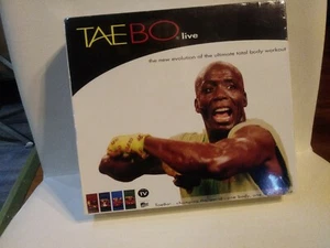 Taebo Billy Blanks VHS Workout Fitness Tapes 4 Pack Instructional Basic Advanced - Picture 1 of 7
