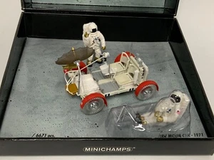 1/43 Minichamps LRV Moon Car Apollo 15 from 1971 Gift Box 436 140360 CS827 - Picture 1 of 6