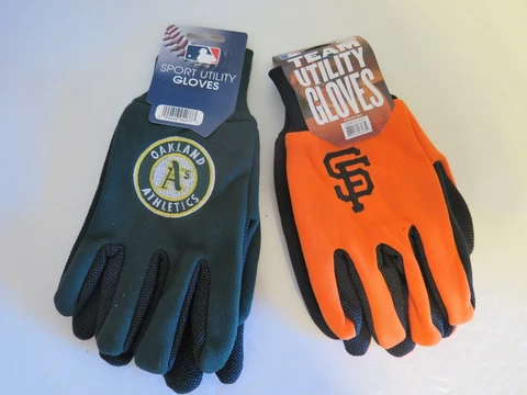 TWO  PAIR OF BAY AREA SPORT UTILITY GLOVES FROM FOREVER COLLECTABLES Cover