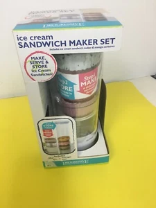 Set Macchina per Panini Gelato "NUOVA" Include Contenitore di Conservazione. - Foto 1 di 7