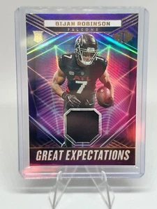 2023 Panini Illusions Bijan Robinson - Great Expectations Patch - Rookie RC - Picture 1 of 1