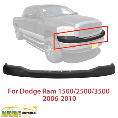 Nueva almohadilla superior texturizada para cubierta de parachoques delantero para Dodge Ram 1500/2500/3500 06-10 Foto 1 de 4