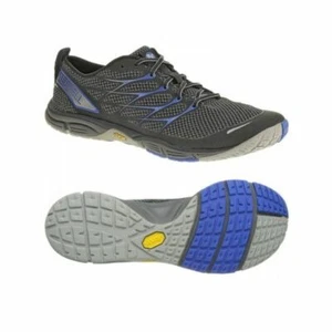 Womens Merrell Road Glove Dash 3 Dark Grey Natural Running Womens Shoe Shoes - Picture 1 of 4