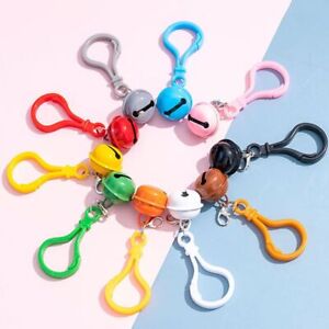 Pendant Lobster Clasp Hanging Bell Plastic Keychain Hanging Bell Keyring