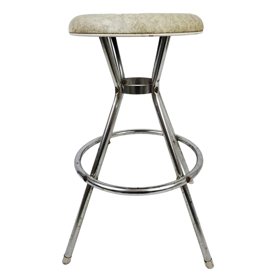 Vintage Mid-Century Modern Cosco Bar Stool Spider Legs Swivel Industrial Atomic - Image 1 of 4