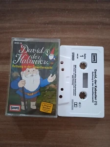 David der Kabauter Hörspiel Folge 1 MC Kassette Rettung In Der Gewitternacht - Bild 1 von 4