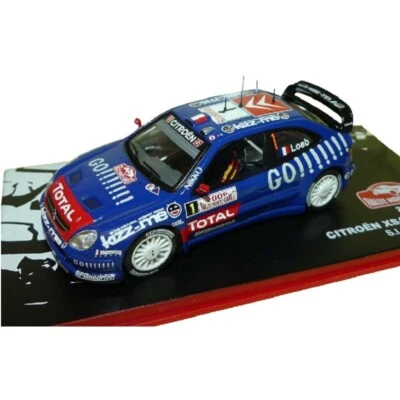 CITROEN XSARA WRC LOEB 2006 RALLY MONTECARLO 1:43 Ixo Altaya Diecast - Imagen 1 de 2