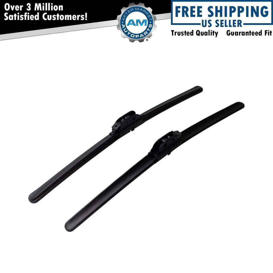 Limpiaparabrisas 16 y 16 pulgadas recubierto de silicona y limpiaparabrisas repelente al agua Foto 1 de 4