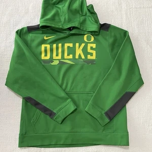 Nike Oregon Ducks grün Thermo Hoodie Sweatshirt Pullover Jacke Jugend Large - Bild 1 von 7